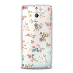 Lex Altern TPU Silicone HTC Case Cute Bouquets