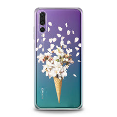 Lex Altern TPU Silicone Huawei Honor Case Floral Ice Cream