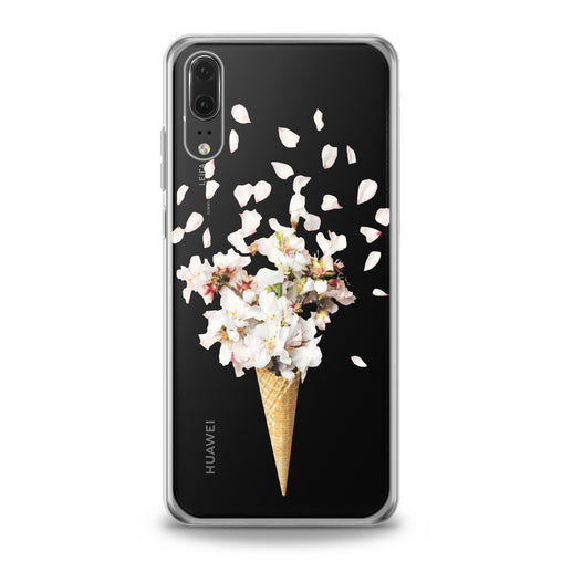 Lex Altern Floral Ice Cream Huawei Honor Case