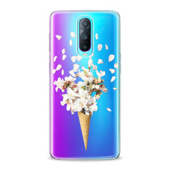 Lex Altern TPU Silicone Oppo Case Floral Ice Cream