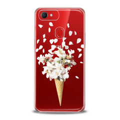 Lex Altern TPU Silicone Oppo Case Floral Ice Cream