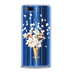 Lex Altern TPU Silicone Lenovo Case Floral Ice Cream