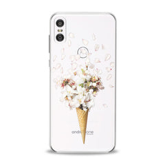 Lex Altern TPU Silicone Motorola Case Floral Ice Cream