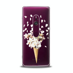 Lex Altern TPU Silicone Sony Xperia Case Floral Ice Cream