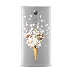 Lex Altern TPU Silicone Sony Xperia Case Floral Ice Cream