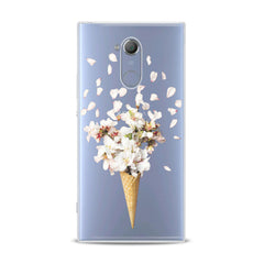 Lex Altern TPU Silicone Sony Xperia Case Floral Ice Cream