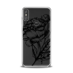 Lex Altern TPU Silicone Motorola Case Graphical Peony Theme