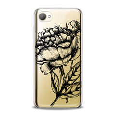 Lex Altern TPU Silicone HTC Case Graphical Peony Theme