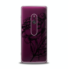 Lex Altern TPU Silicone Sony Xperia Case Graphical Peony Theme