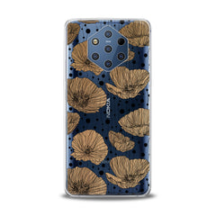 Lex Altern TPU Silicone Nokia Case Contoured Poppies