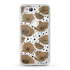 Lex Altern Google Pixel Case Contoured Poppies