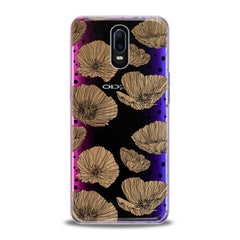 Lex Altern TPU Silicone Oppo Case Contoured Poppies