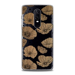 Lex Altern TPU Silicone OnePlus Case Contoured Poppies