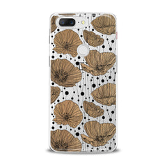 Lex Altern Contoured Poppies OnePlus Case