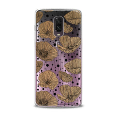 Lex Altern TPU Silicone OnePlus Case Contoured Poppies