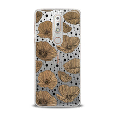 Lex Altern Contoured Poppies Nokia Case