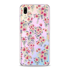 Lex Altern TPU Silicone VIVO Case Cute Painted Flowers