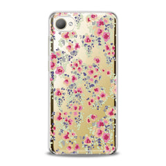 Lex Altern TPU Silicone HTC Case Cute Painted Flowers