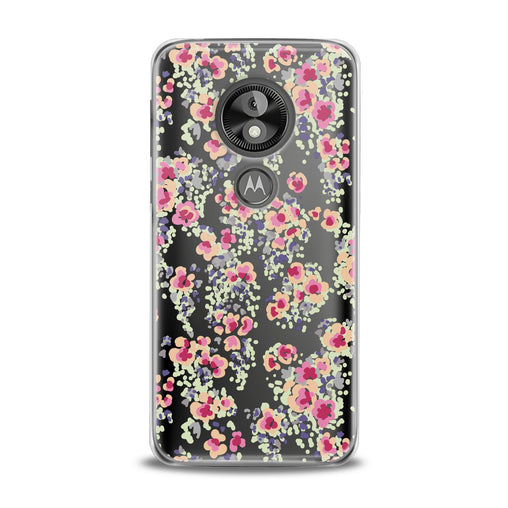 Lex Altern Cute Painted Flowers Motorola Case