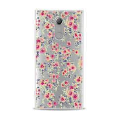 Lex Altern TPU Silicone Sony Xperia Case Cute Painted Flowers