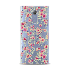 Lex Altern TPU Silicone Sony Xperia Case Cute Painted Flowers