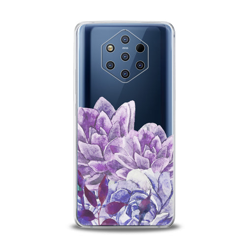 Lex Altern Awesome Purple Flowers Nokia Case