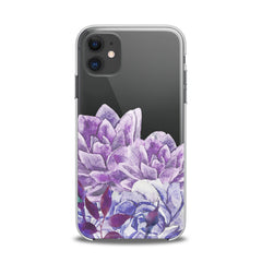 Lex Altern TPU Silicone iPhone Case Awesome Purple Flowers