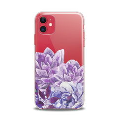 Lex Altern TPU Silicone iPhone Case Awesome Purple Flowers