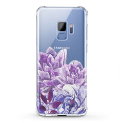 Lex Altern TPU Silicone Samsung Galaxy Case Awesome Purple Flowers