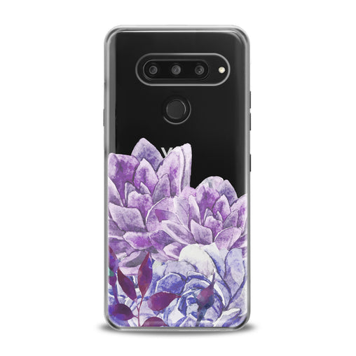 Lex Altern Awesome Purple Flowers LG Case