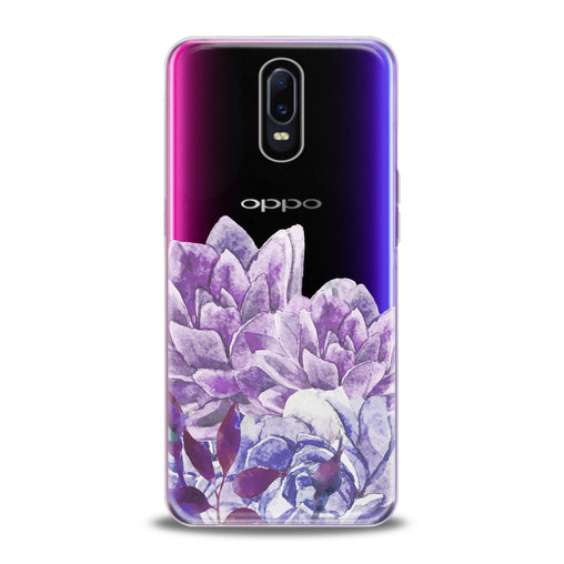 Lex Altern Awesome Purple Flowers Oppo Case