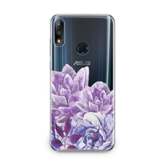 Lex Altern TPU Silicone Asus Zenfone Case Awesome Purple Flowers