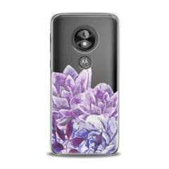 Lex Altern Awesome Purple Flowers Motorola Case