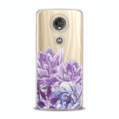 Lex Altern TPU Silicone Motorola Case Awesome Purple Flowers