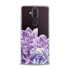 Lex Altern TPU Silicone Nokia Case Awesome Purple Flowers