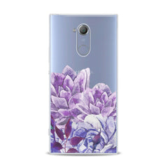 Lex Altern TPU Silicone Sony Xperia Case Awesome Purple Flowers