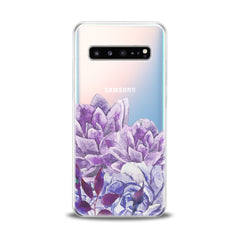 Lex Altern TPU Silicone Samsung Galaxy Case Awesome Purple Flowers