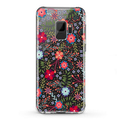 Lex Altern TPU Silicone Samsung Galaxy Case Colorful Floral Pattern