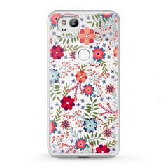 Lex Altern Google Pixel Case Colorful Floral Pattern