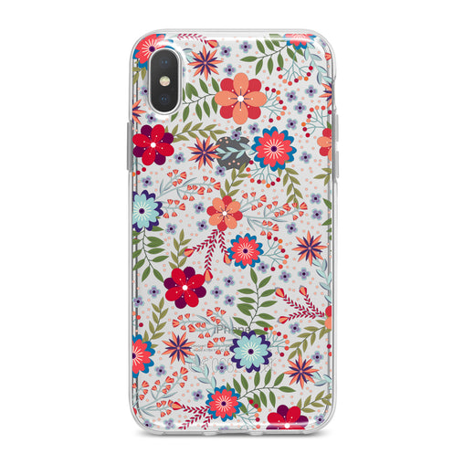 Lex Altern Colorful Floral Pattern Phone Case for your iPhone & Android phone.