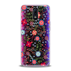 Lex Altern TPU Silicone Oppo Case Colorful Floral Pattern