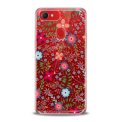 Lex Altern TPU Silicone Oppo Case Colorful Floral Pattern