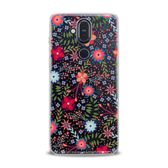 Lex Altern TPU Silicone Nokia Case Colorful Floral Pattern