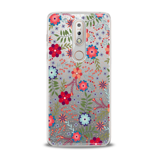 Lex Altern Colorful Floral Pattern Nokia Case