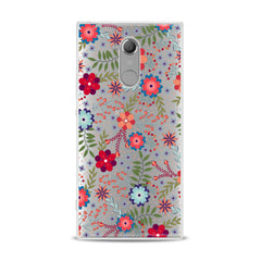 Lex Altern Colorful Floral Pattern Sony Xperia Case