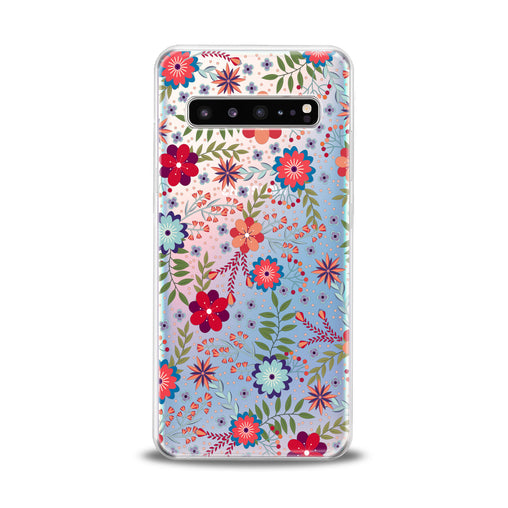 Lex Altern Colorful Floral Pattern Samsung Galaxy Case