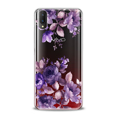 Lex Altern TPU Silicone VIVO Case Amazing Purple Plants