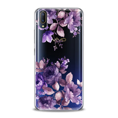 Lex Altern TPU Silicone VIVO Case Amazing Purple Plants