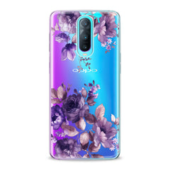 Lex Altern Amazing Purple Plants Oppo Case