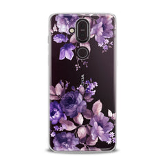 Lex Altern TPU Silicone Nokia Case Amazing Purple Plants